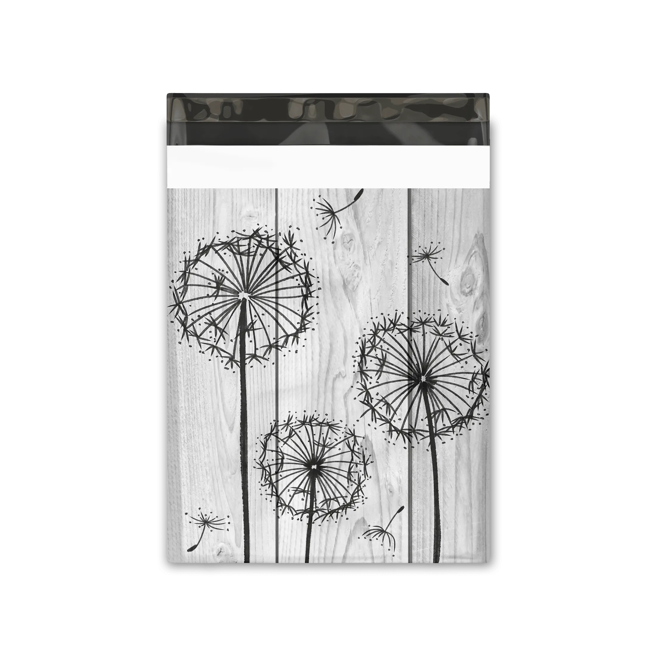 10x13 Dandelion Designer Poly Mailers Shipping Envelopes Premium Printed Bags