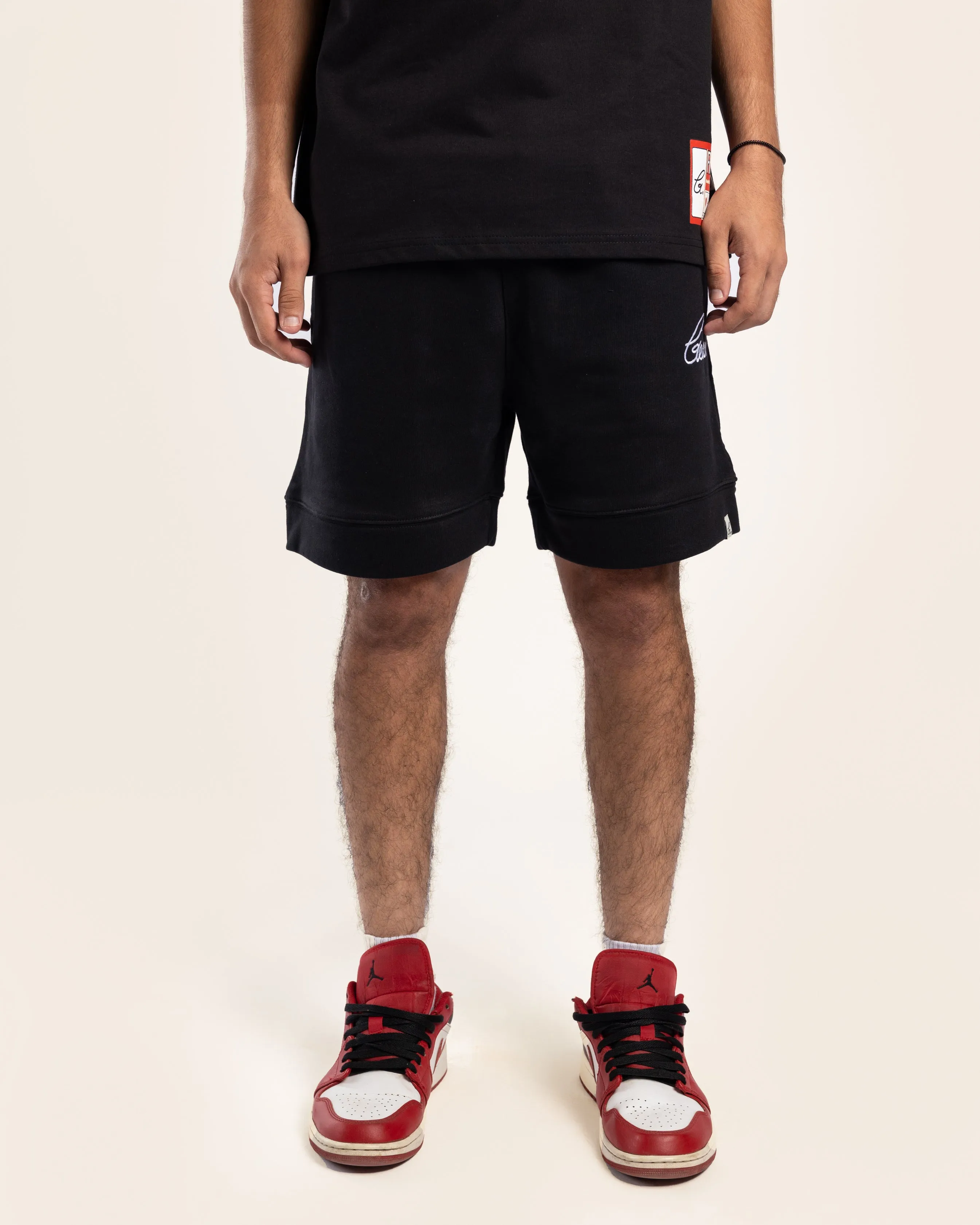 400GSM SHORTS 'BLACK'