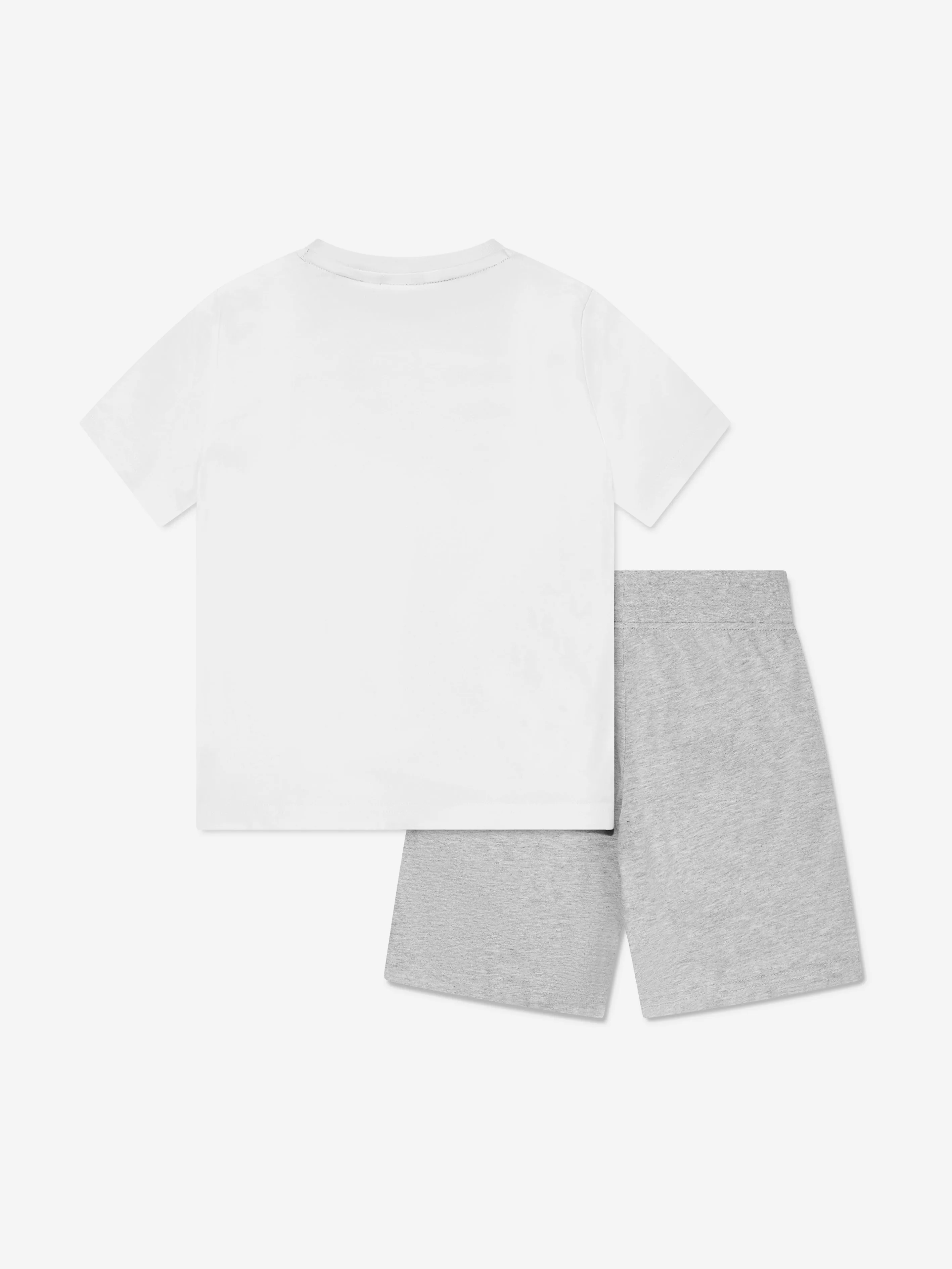 BOSS Boys T-Shirt And Shorts Set in White