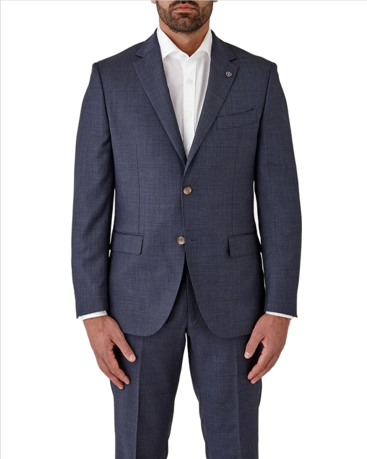 Cambridge Wool Suit FCP222 Denim Set