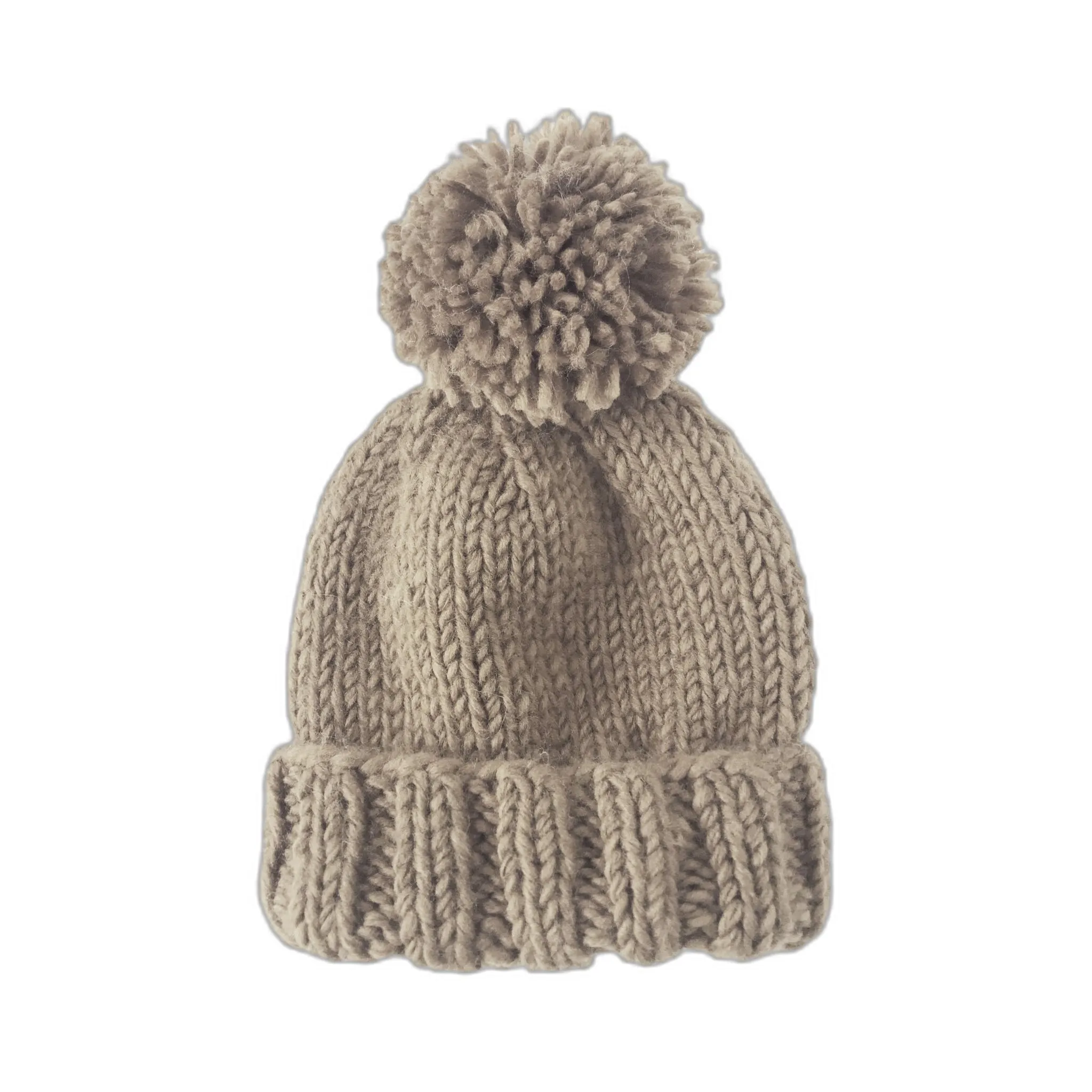 Classic Pom Hat, Flax