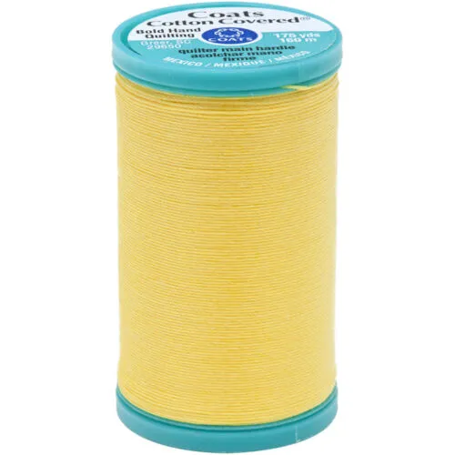 Coats - Bold Hand Quilting Thread 175yd - Sun Yellow