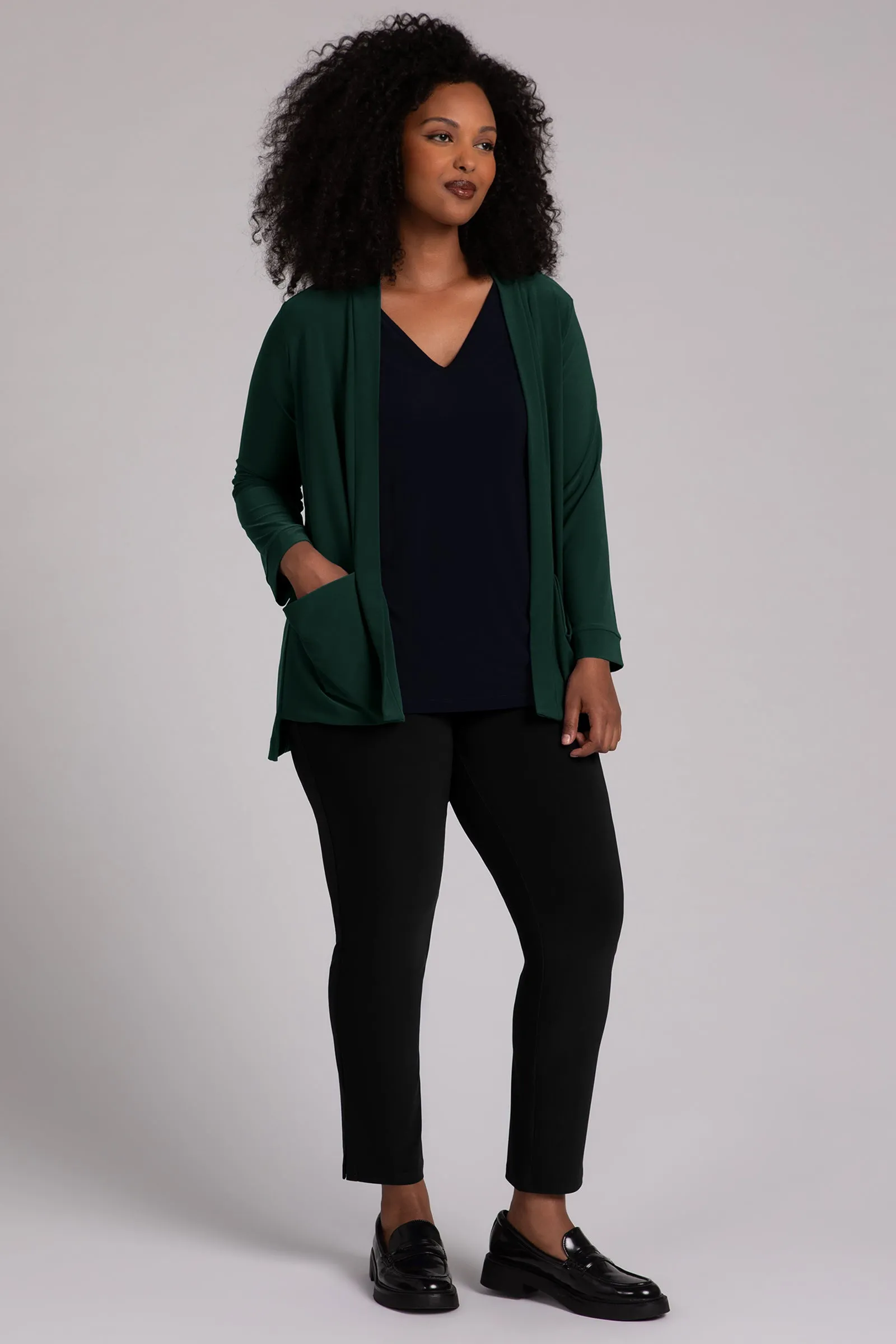 Core Cardigan | Evergreen