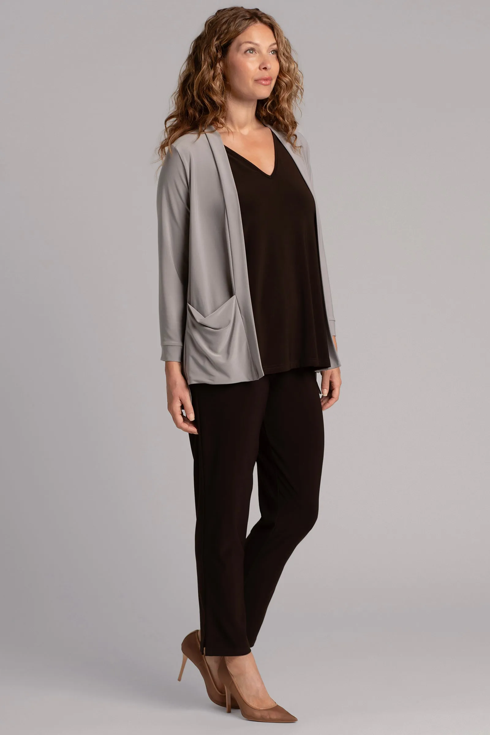 Core Cardigan | Taupe