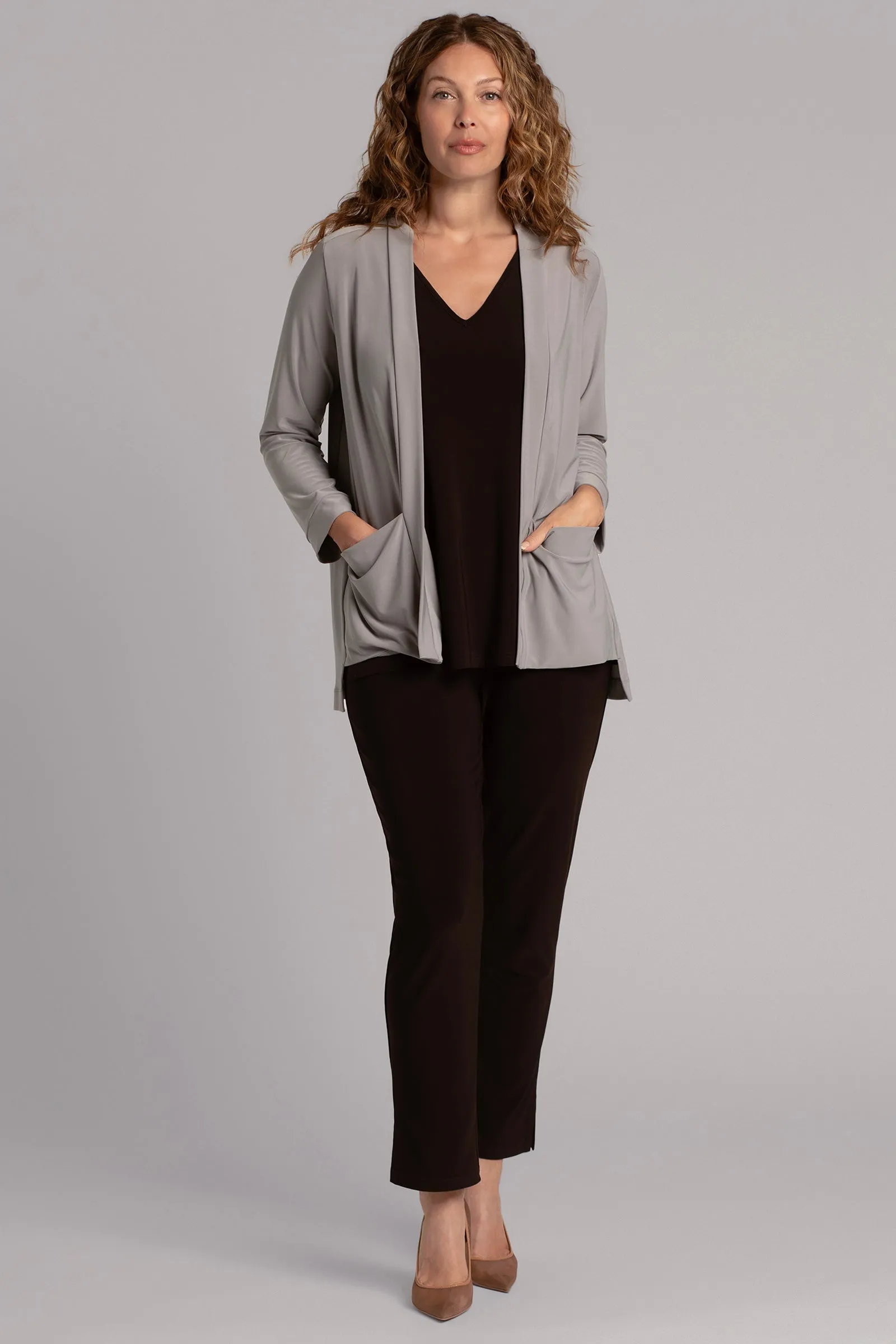 Core Cardigan | Taupe