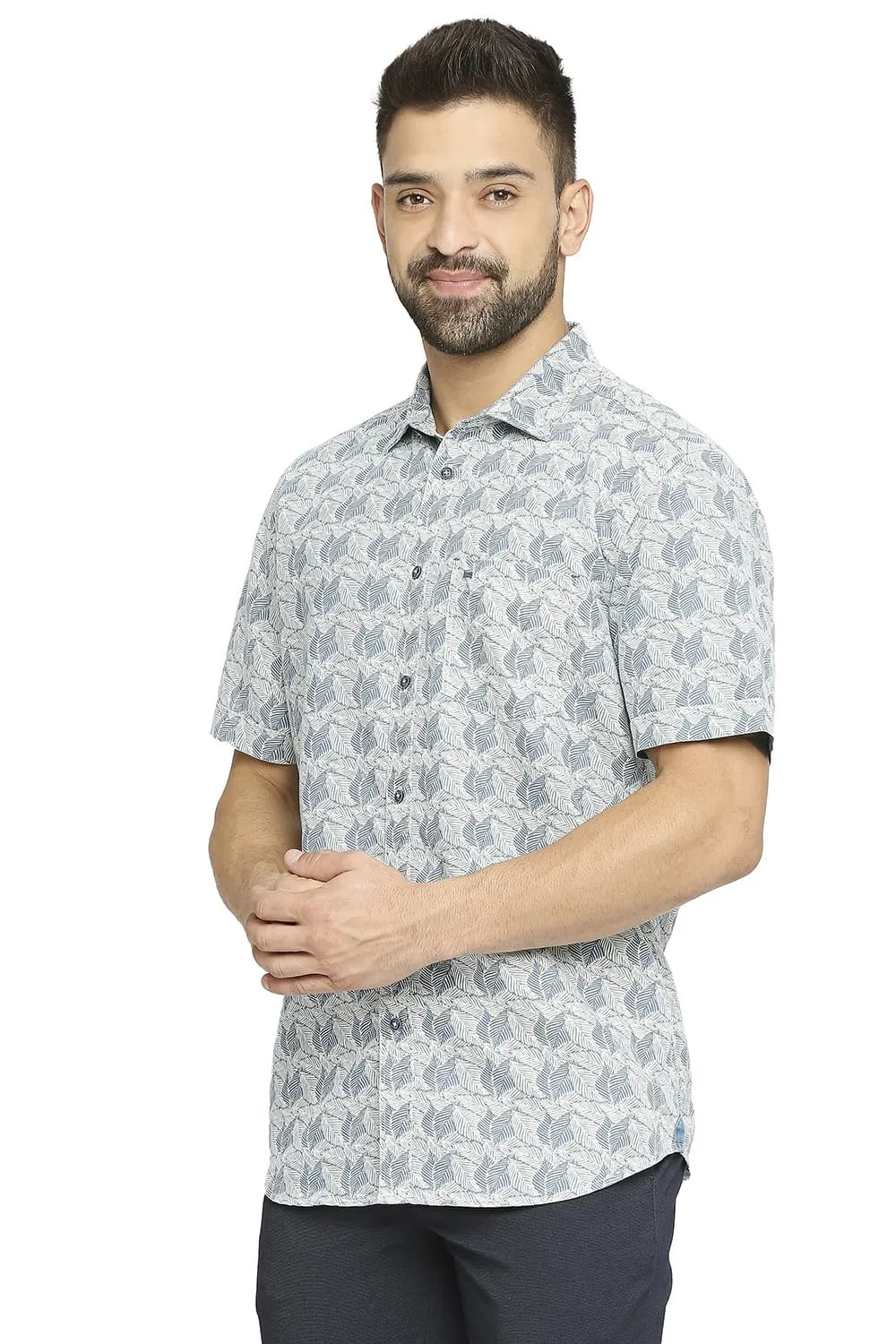 Cotton Sulphur Halfsleeves Shirt