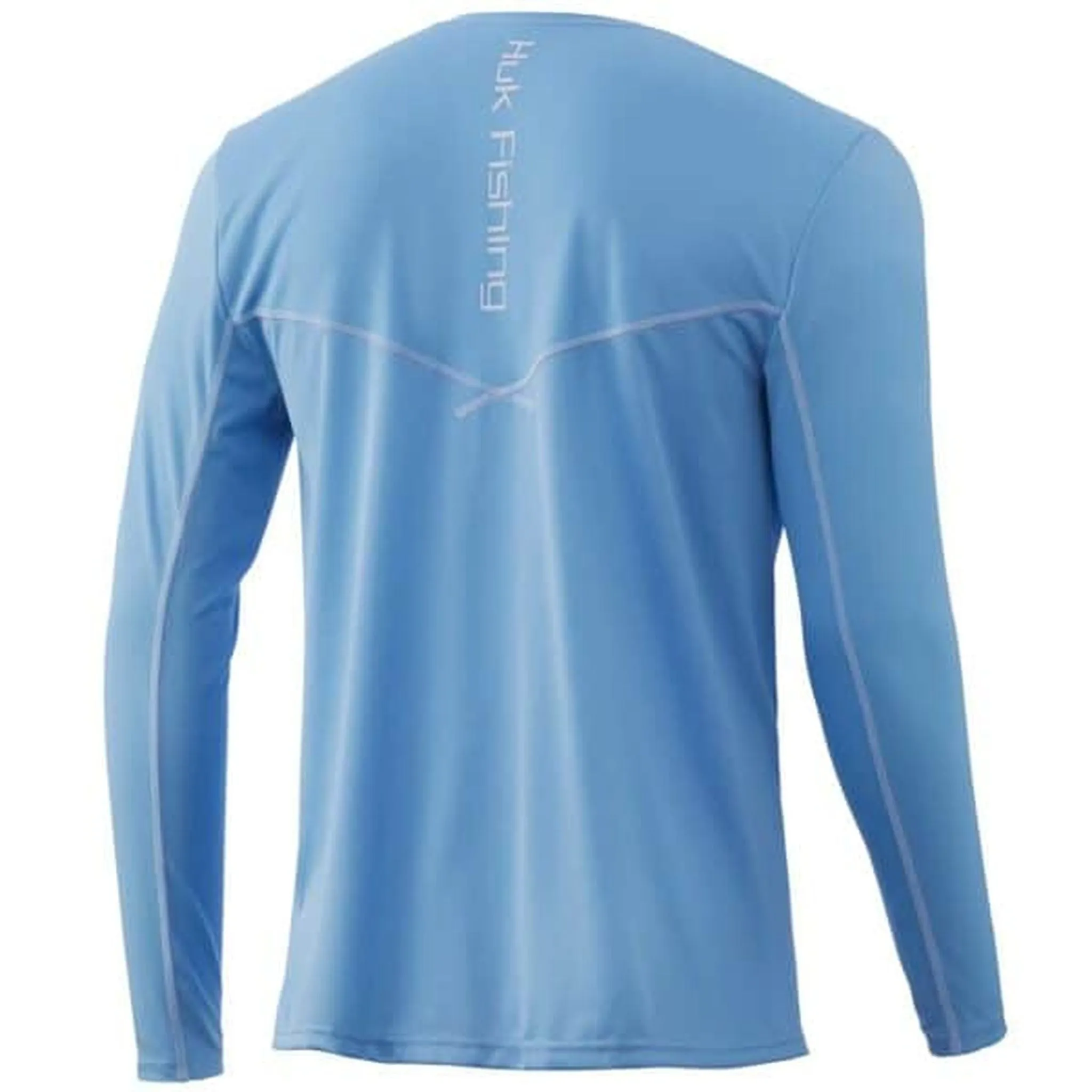 HUK Icon X Solid Long Sleeve Jersey Baltic Sea Light Blue