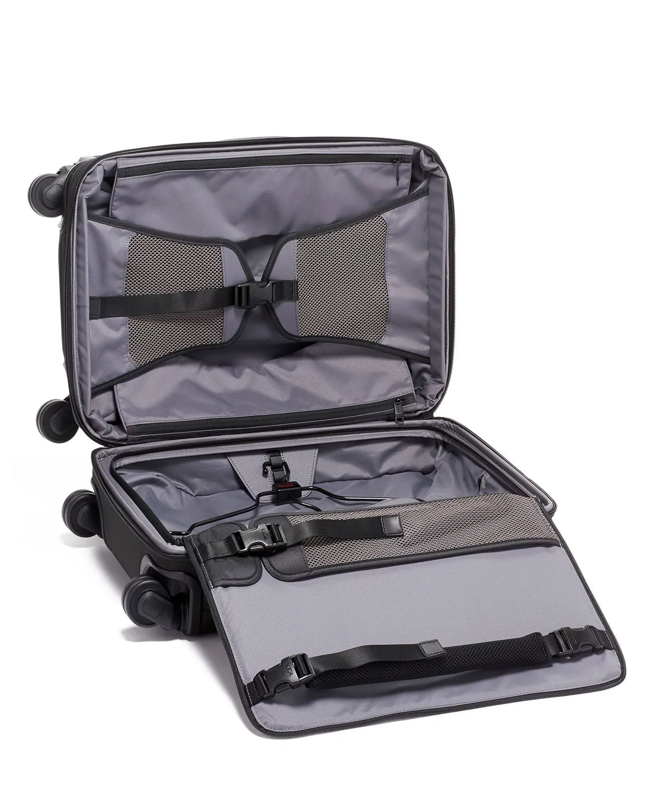 International Office 4 Wheeled Carry On, Black