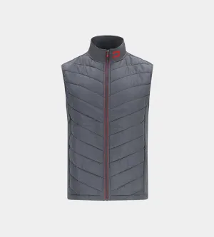 KIDS KYTE GILET - CHARCOAL / RED