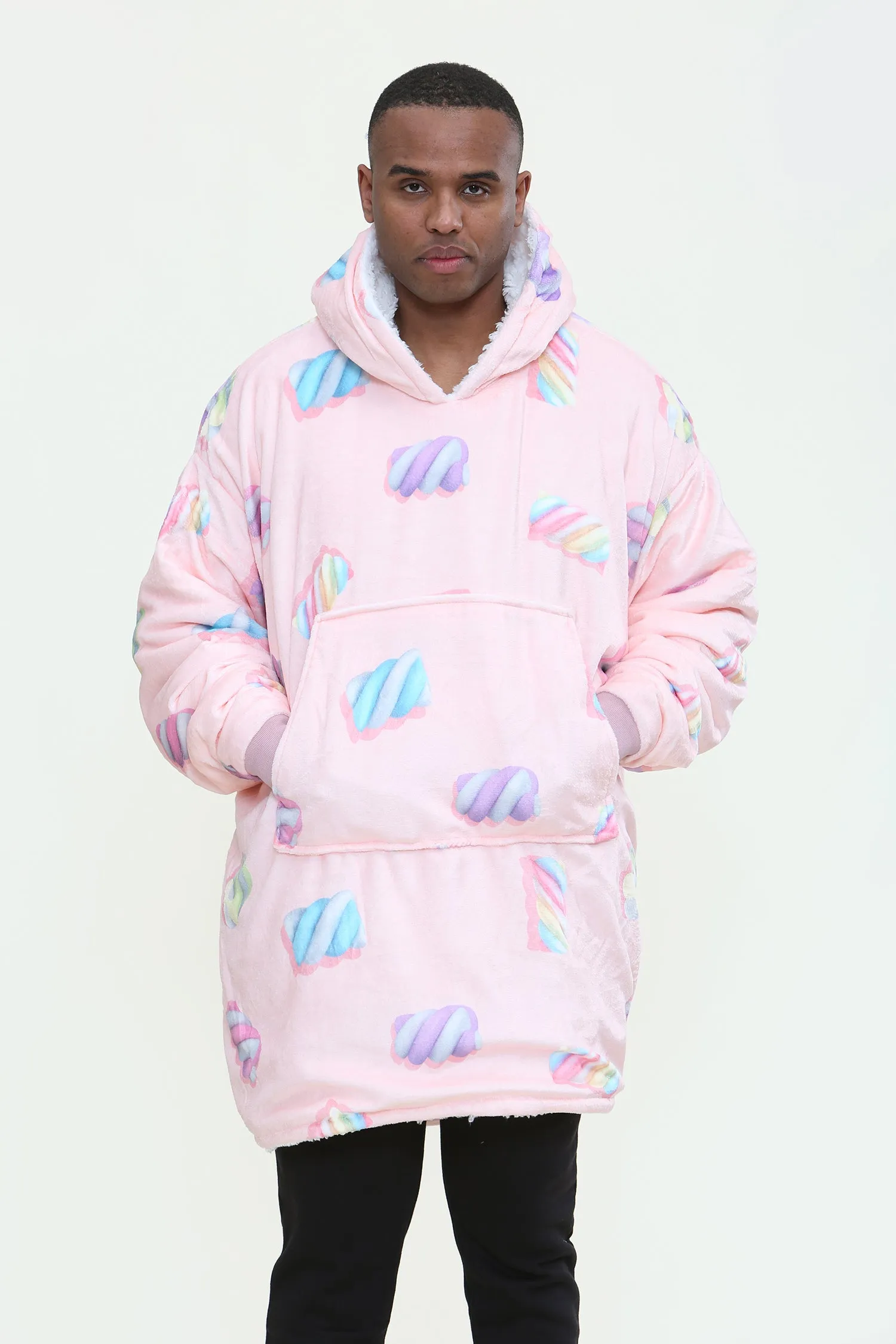 Marshmallow Hoodie Pink