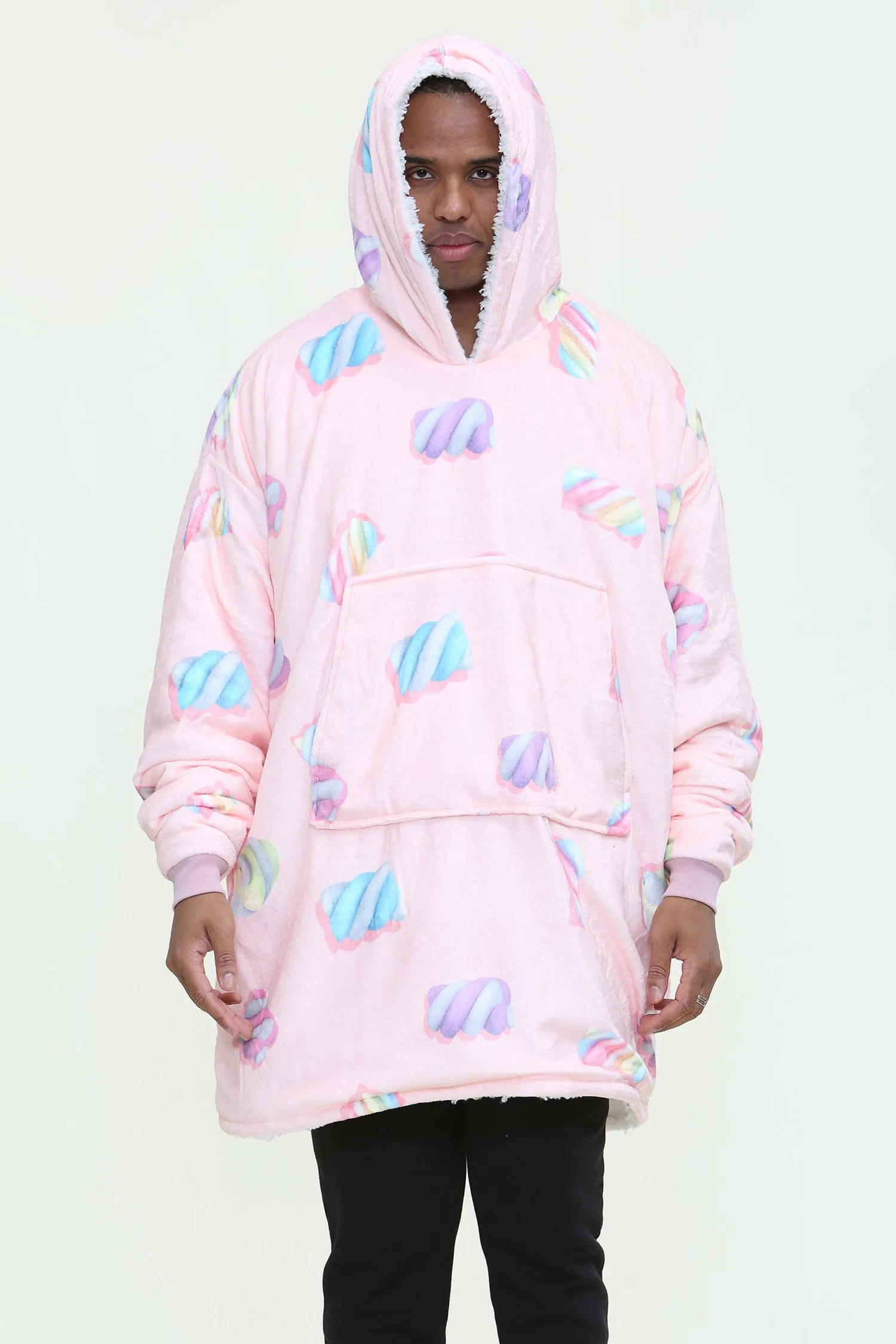 Marshmallow Hoodie Pink