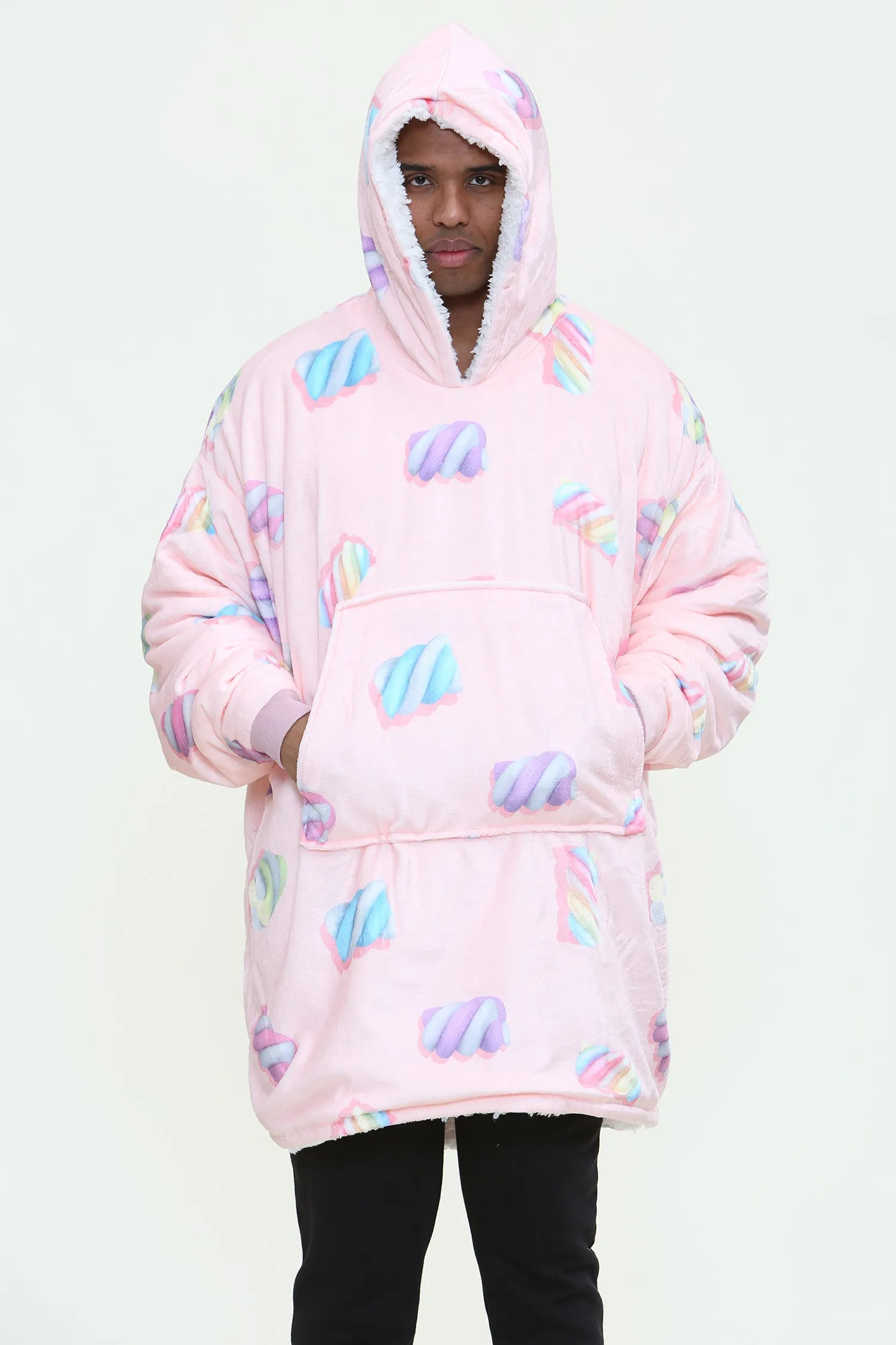 Marshmallow Hoodie Pink