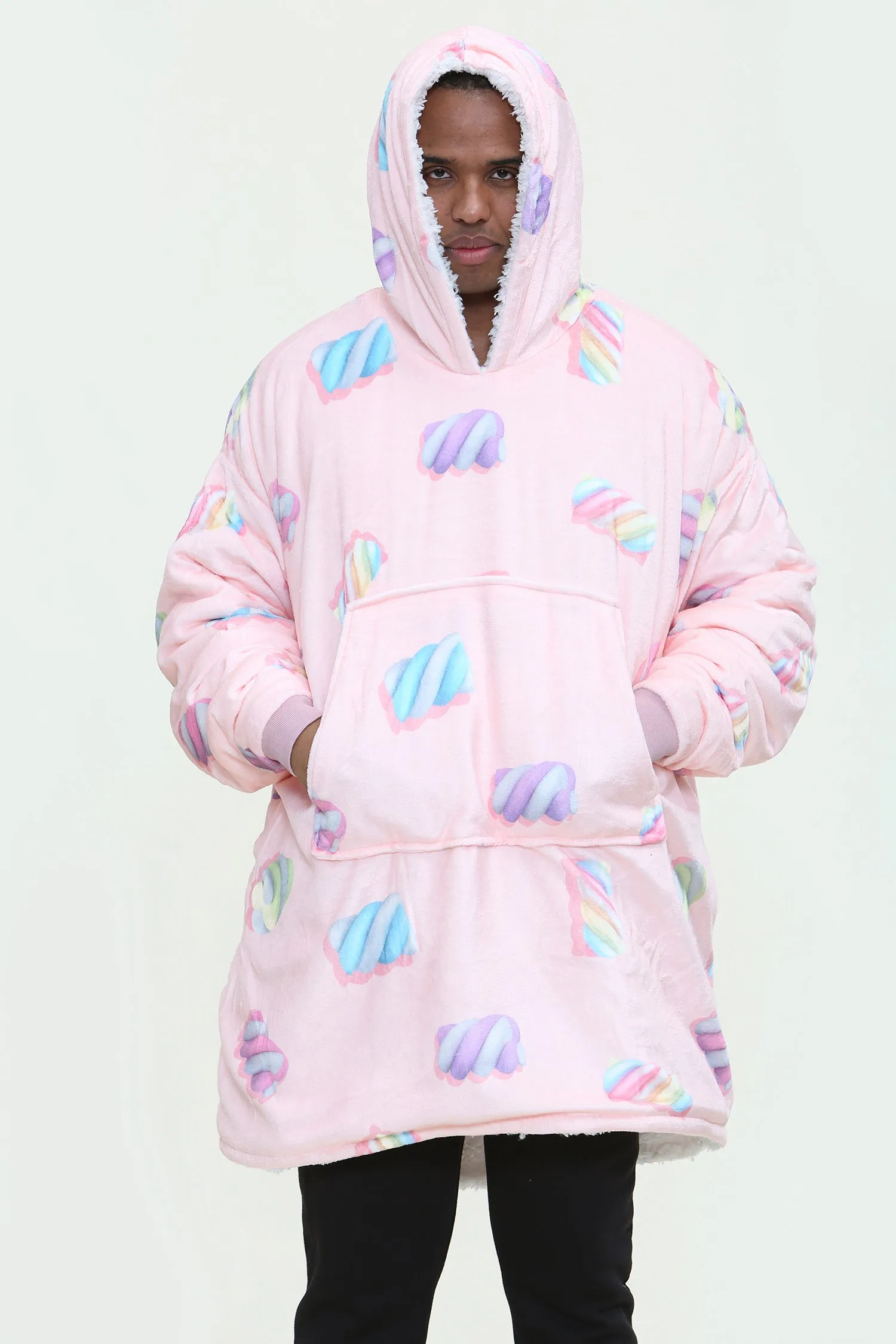 Marshmallow Hoodie Pink