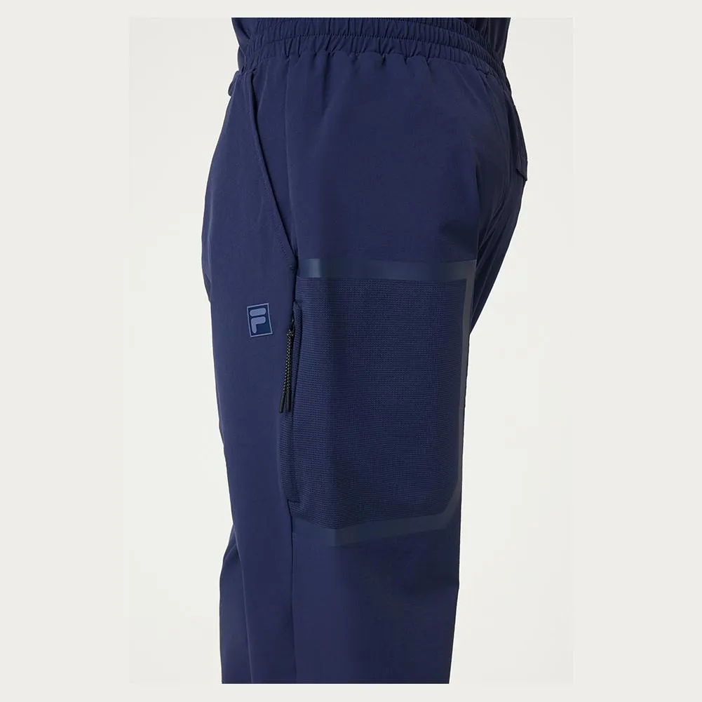 Mens Breakpoint Stretch Tennis Jogger FILA Navy