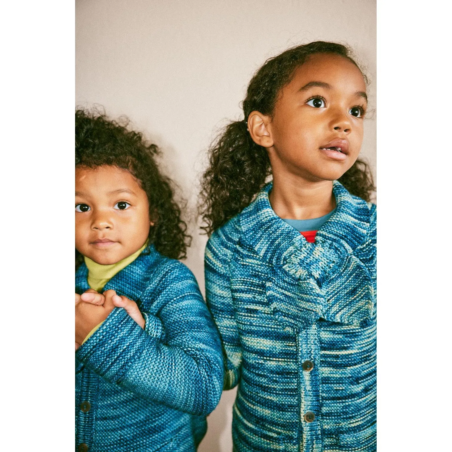 Misha & Puff - Scout cardigan - Ocean Space Dye