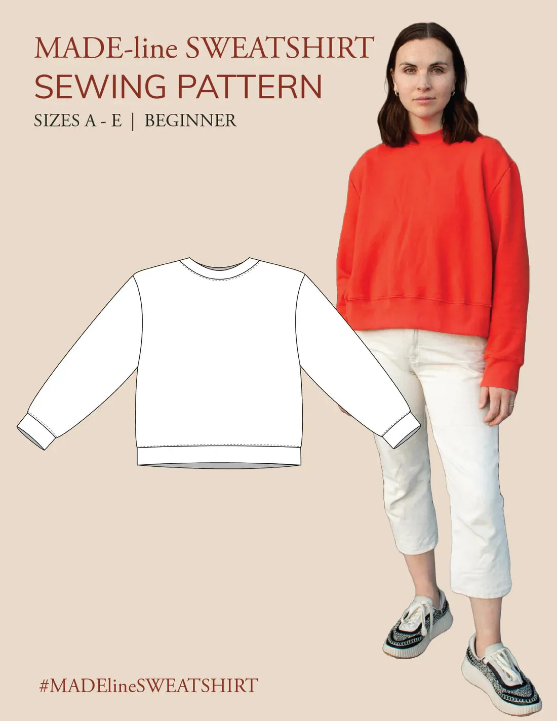 PDF Pattern - MADE-line Sweatshirt | Madswick