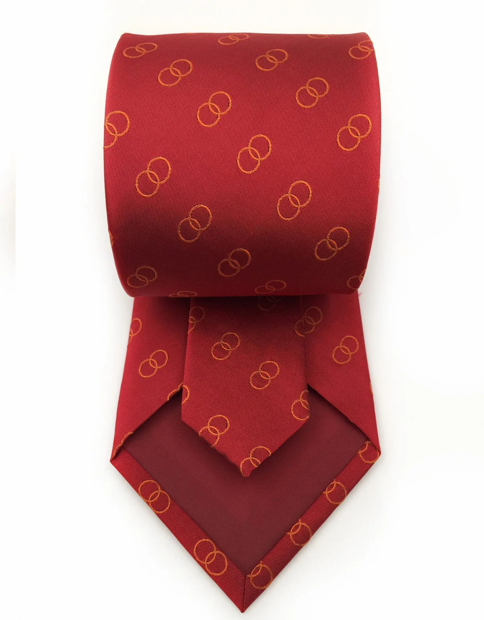 Red & Orange Ring Tie