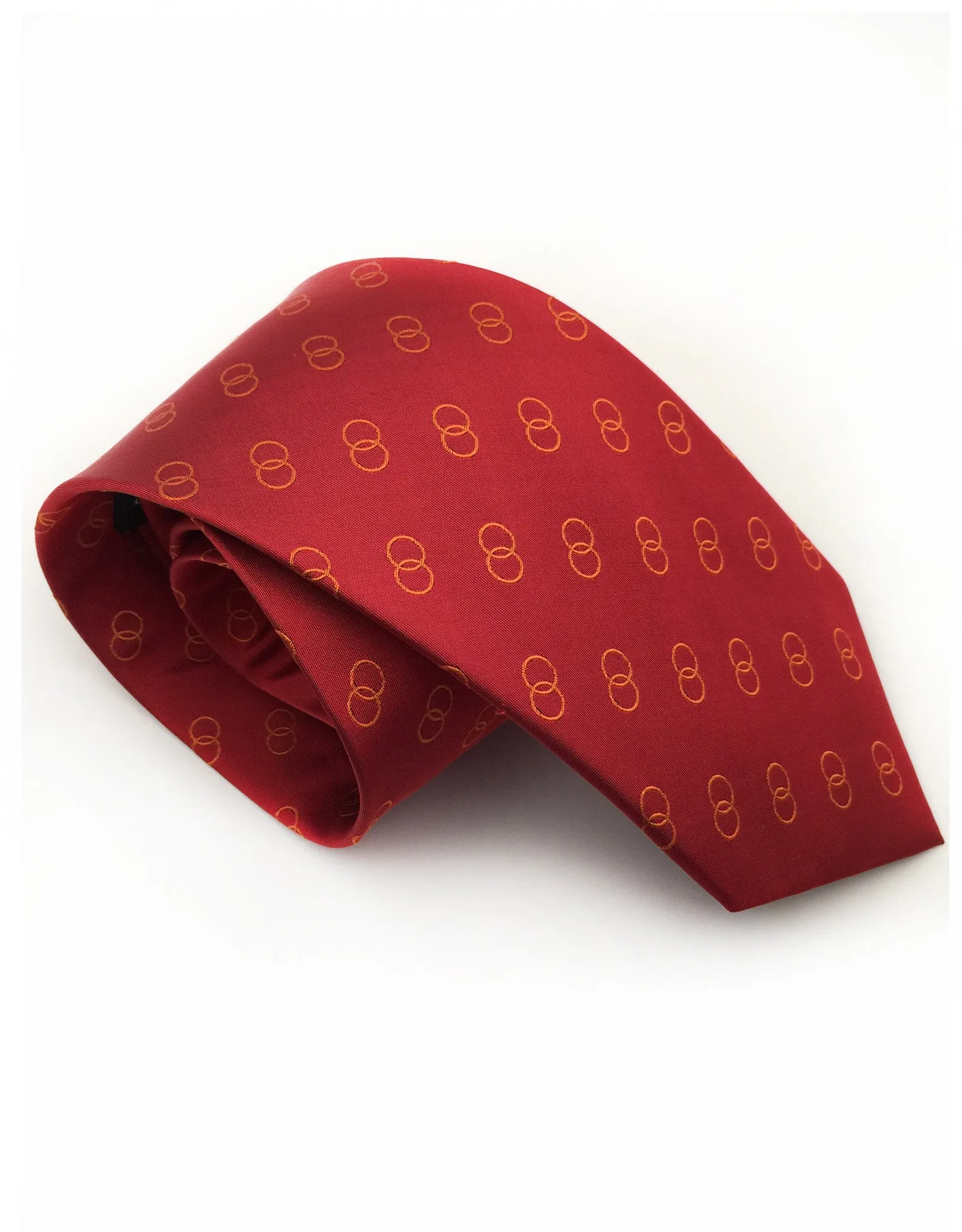 Red & Orange Ring Tie