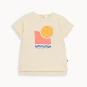 Santorini - Sunset Jersey Baby & Kids T-Shirt