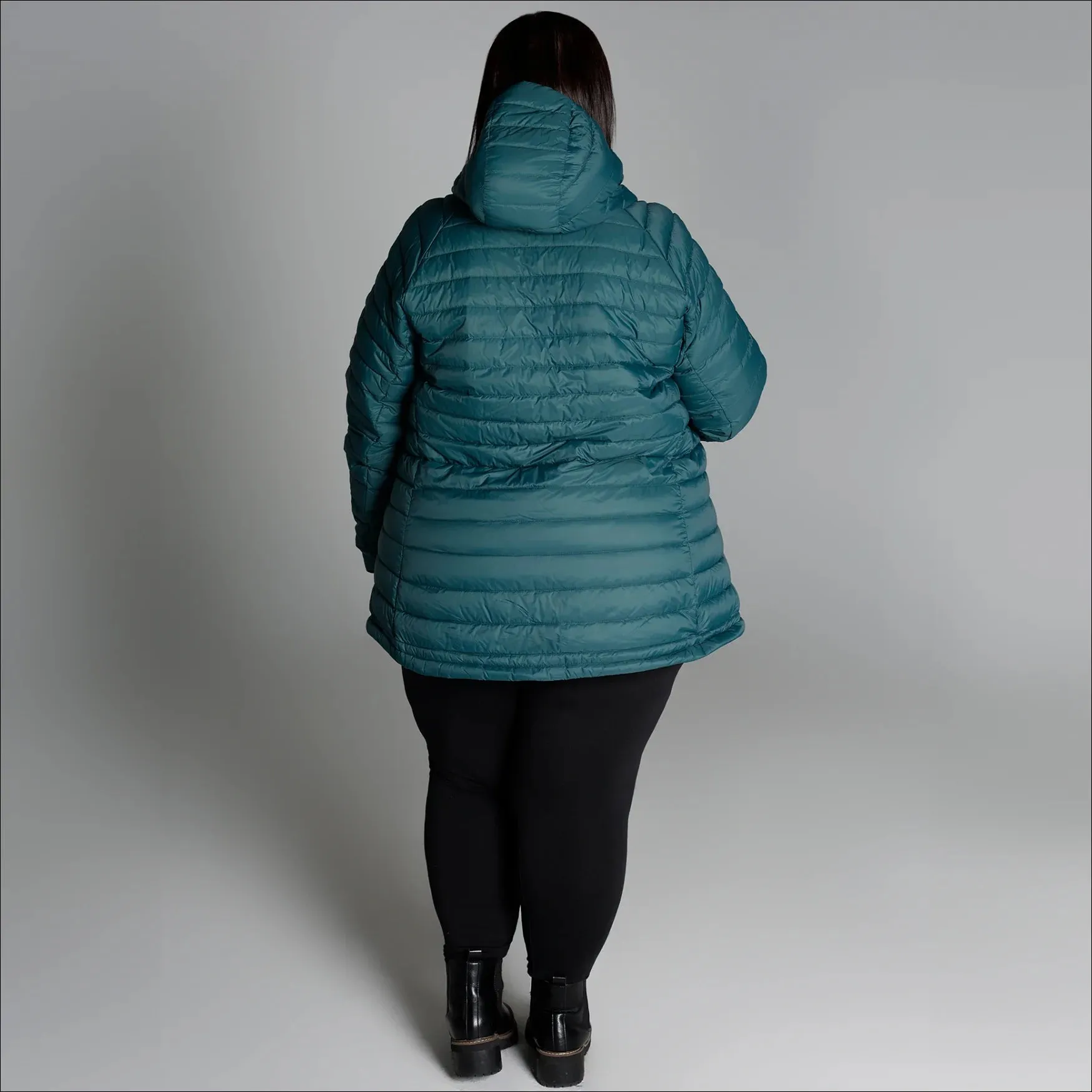 Snow Country Outerwear Women’s 1X-6X Plus Extended Size Packable Down Jacket Hooded Coat