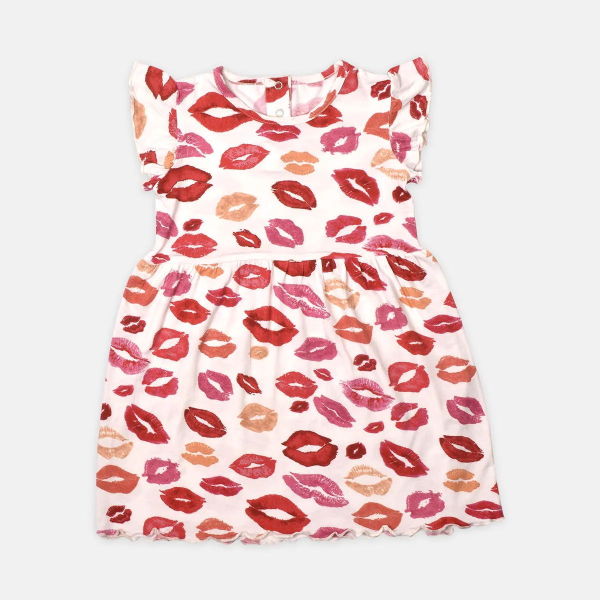 Sweet Kisses Bamboo Ruffled Dress