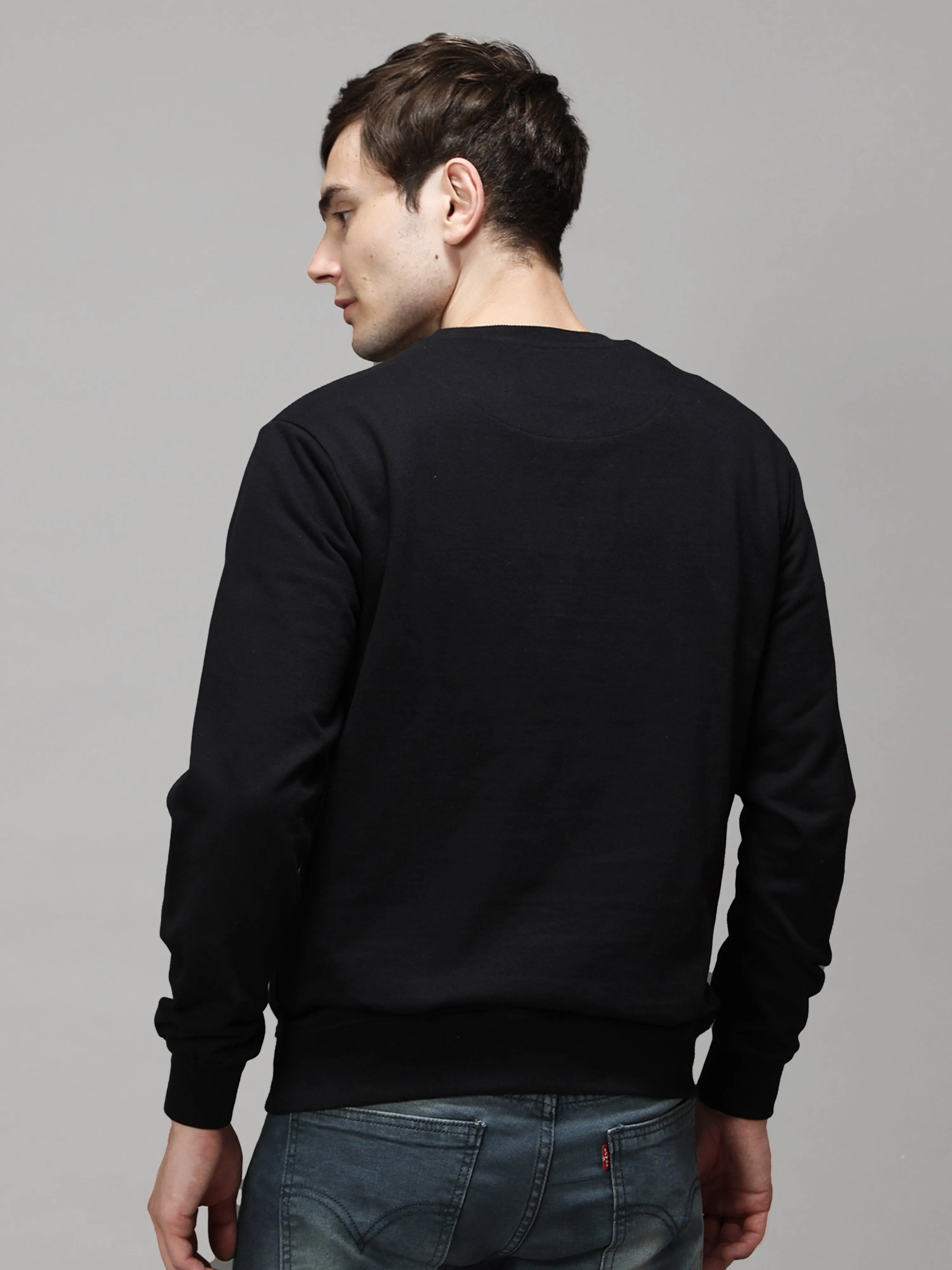 The Greenage Black Sweat Shirt