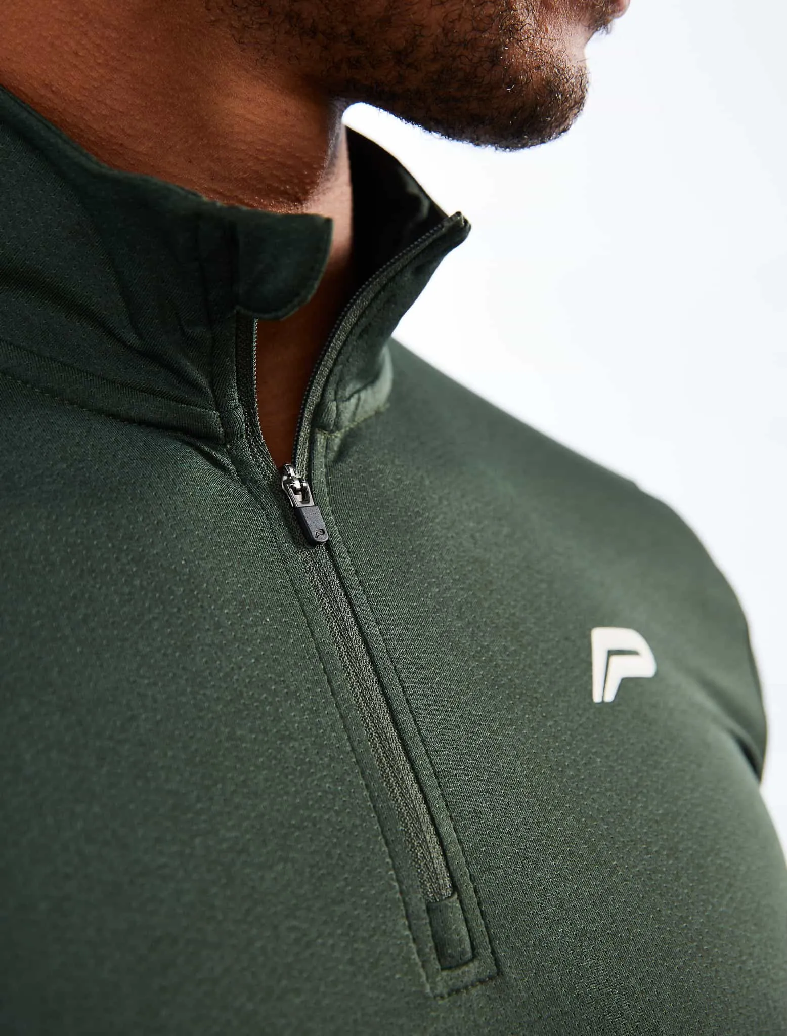 Training 1/4 Zip - Dark Green