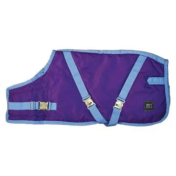 ZEEZ SUPREME DOG COAT SIZE 30 (76CM) GRAPE PURPLE/BLUE