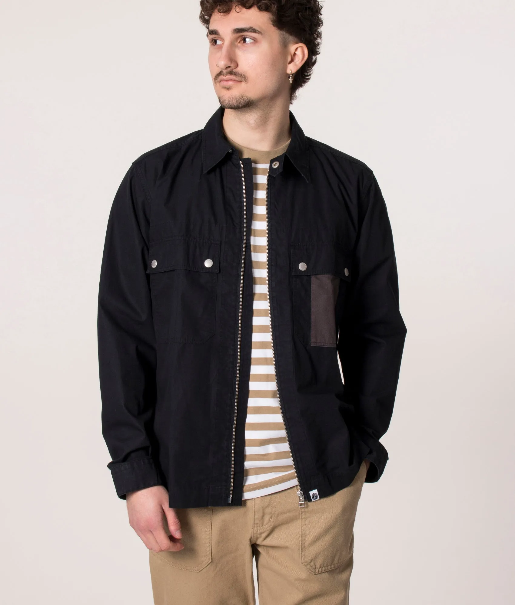 Zip Through Larman Overshirt